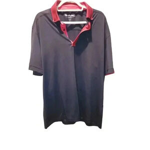 G. MAC By Kartel Men's Polo Golf Short Sleeve Stretchy Shirt Size L
